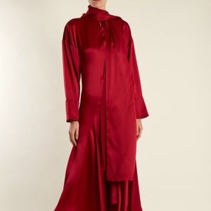Roksanda silk red gown/ maxi dress